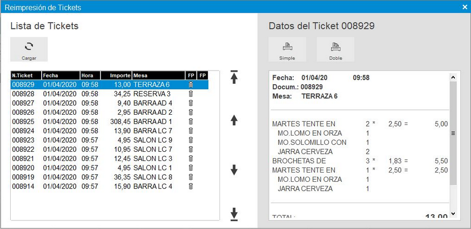 GestionTPV_OpEsp_PantReimprisionTickets