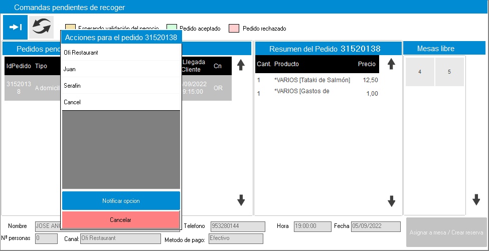 SinqroConfirmacionRider